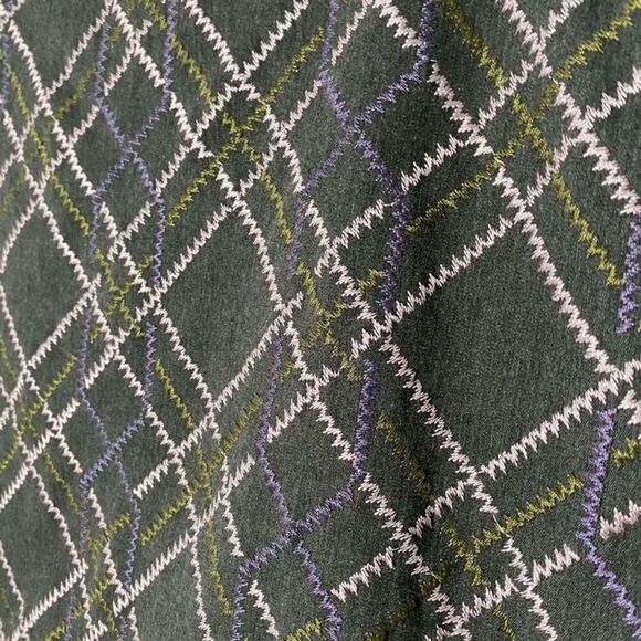 Etcetera Women's Embroidered Pencil Skirt above Knee Length Size 2 Business Wear - Picture 3 of 6